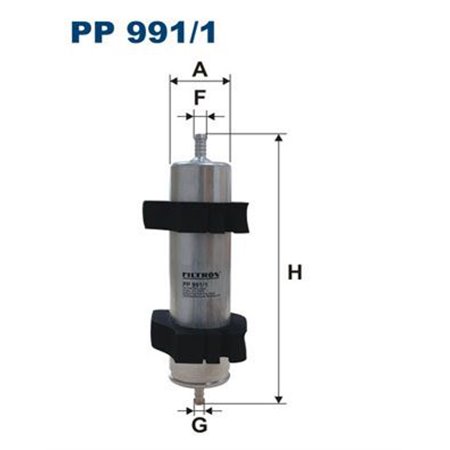 PP 991/1 Топливный фильтр FILTRON