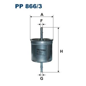 PP 866 3 Топливный фильтр FILTRON      - Top1autovaruosad