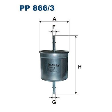 PP 866/3 Топливный фильтр FILTRON     