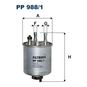 PP 988/1 Топливный фильтр FILTRON     