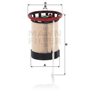 PU 8014 Топливный фильтр MANN-FILTER - Top1autovaruosad