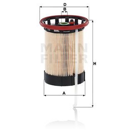 PU 8014 Fuel Filter MANN-FILTER