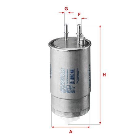 S 1ONE NR Fuel Filter SOFIMA