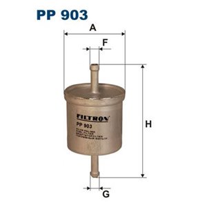 PP 903 FILTRON Kütusefilter      - Top1autovaruosad