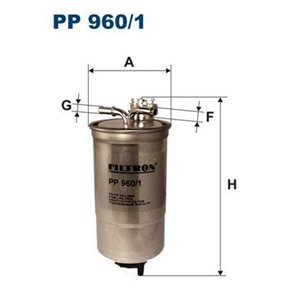 PP 960 1 Топливный фильтр FILTRON      - Top1autovaruosad