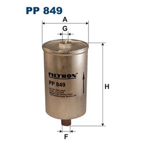 PP 849 Fuel Filter FILTRON - Top1autovaruosad