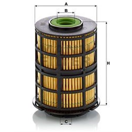 PU 7012 z Топливный фильтр MANN-FILTER