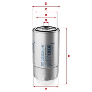 S1H2ONR  Fuel filter SOFIMA 