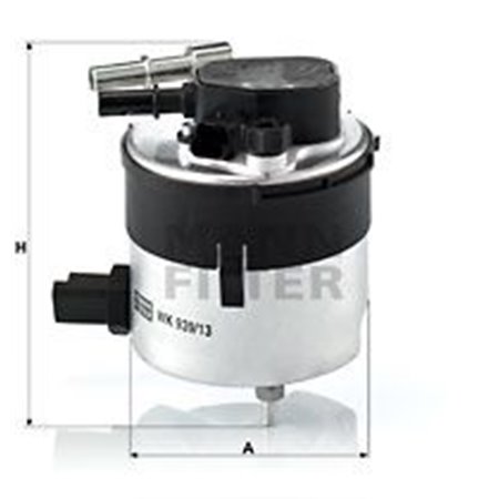 WK 939/13 Fuel Filter MANN-FILTER