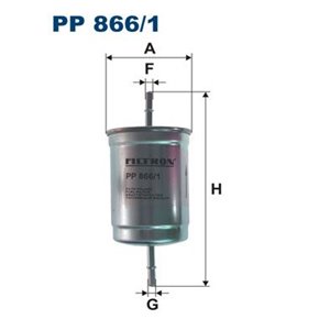 PP 866/1 Топливный фильтр FILTRON     