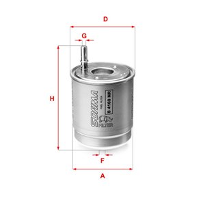 S 4160 NR Fuel Filter SOFIMA - Top1autovaruosad