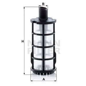 PU 30/1 X Топливный фильтр MANN FILTER    PU 30/1 x 