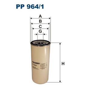 PP 964 1 Топливный фильтр FILTRON      - Top1autovaruosad