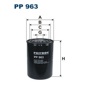 PP 963 Fuel Filter FILTRON - Top1autovaruosad