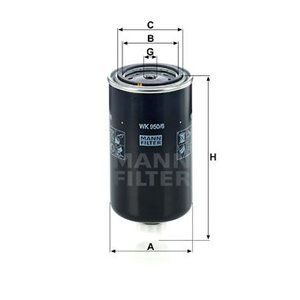 WK 950/6 Fuel Filter MANN-FILTER - Top1autovaruosad