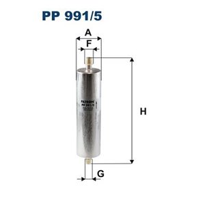 PP 991 5 Топливный фильтр FILTRON      - Top1autovaruosad