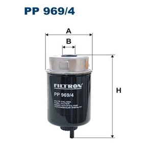PP 969/4 Kütusefilter FILTRON - Top1autovaruosad