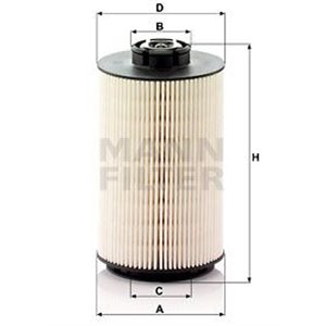 PU 1058/1 x Kütusefilter MANN-FILTER - Top1autovaruosad