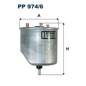 PP 974 6  Fuel filter FILTRON  - Top1autovaruosad