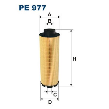 PE 977 Polttoainesuodatin FILTRON