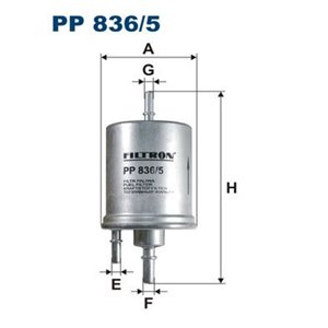 PP 836 5 FILTRON Kütusefilter      - Top1autovaruosad
