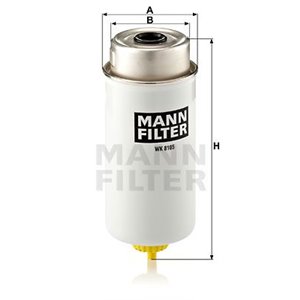 WK 8105 Топливный фильтр MANN FILTER      - Top1autovaruosad