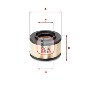 S 6013 NE Fuel Filter SOFIMA - Top1autovaruosad