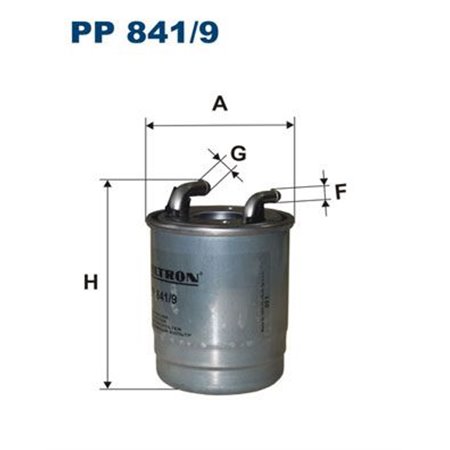 PP 841/9 Топливный фильтр FILTRON