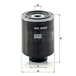 WK 9023 z Fuel Filter MANN-FILTER - Top1autovaruosad