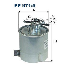 PP 971/5 FILTRON Kütusefilter     