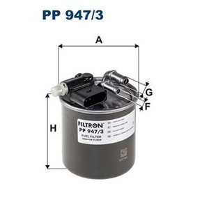 PP 947/3 Топливный фильтр FILTRON - Top1autovaruosad