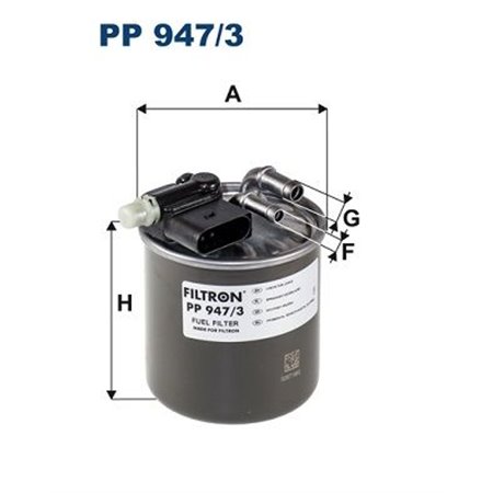 PP 947/3 Fuel Filter FILTRON