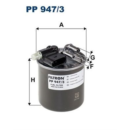 PP 947/3 Топливный фильтр FILTRON