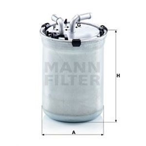 WK 823/2  Fuel filter MANN FILTER 