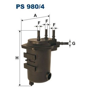 PS 980/4 Топливный фильтр FILTRON - Top1autovaruosad