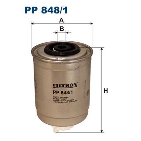 PP 848/1 Топливный фильтр FILTRON