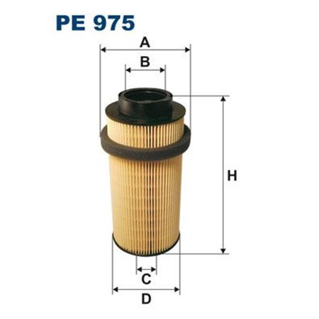 PE 975 Топливный фильтр FILTRON     