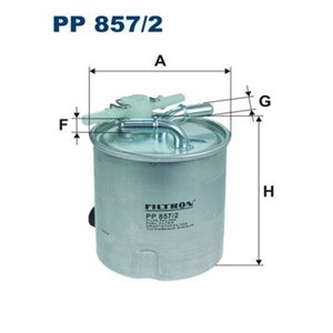 PP 857/2 Bränslefilter FILTRON - Top1autovaruosad