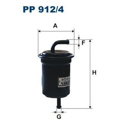 PP 912/4 FILTRON Kütusefilter     
