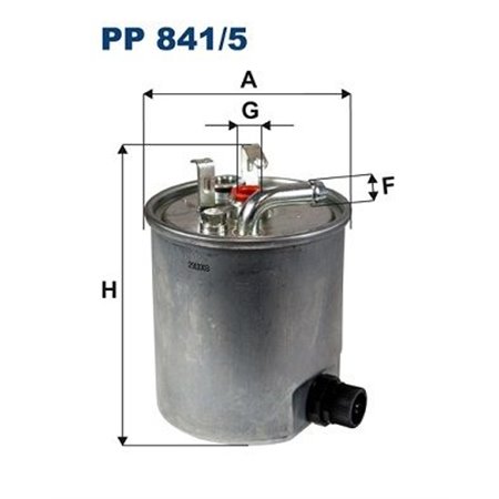 PP 841/5 Fuel Filter FILTRON