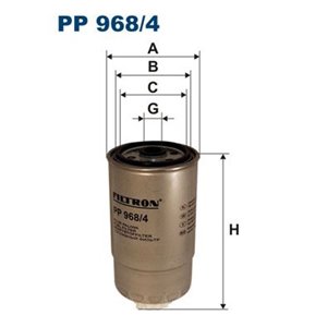 PP 968 4 Топливный фильтр FILTRON      - Top1autovaruosad