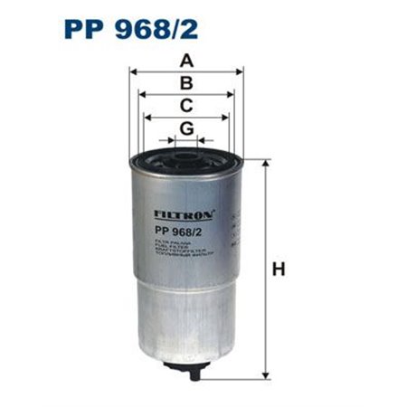 PP 968/2 Fuel Filter FILTRON