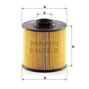 PU 10 004 Z  Fuel filter MANN FILTER 