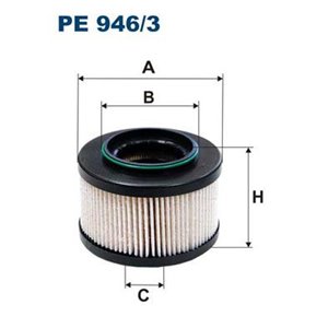 PE 946/3 Polttoainesuodatin FILTRON - Top1autovaruosad