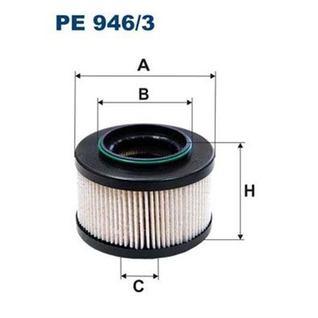 PE 946/3 Fuel Filter FILTRON