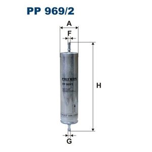 PP 969/2 Polttoainesuodatin FILTRON - Top1autovaruosad