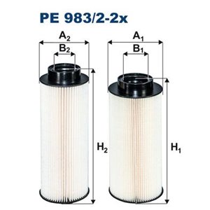 PE 983/2-2x Kütusefilter FILTRON - Top1autovaruosad