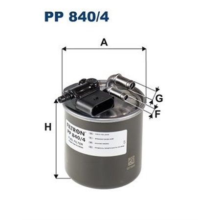 PP 840/4 Fuel Filter FILTRON