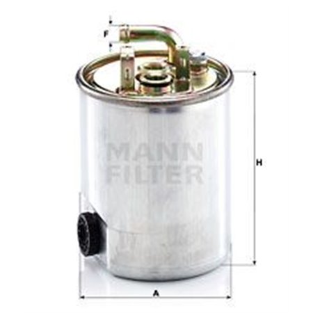 WK 842/18 Fuel Filter MANN-FILTER