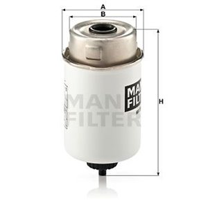 WK 8015 Kütusefilter MANN-FILTER - Top1autovaruosad